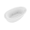 Atlantis Whirlpools Breeze 38 x 71 Oval Freestanding Whirlpool Bathtub 3871BW - alternate 2